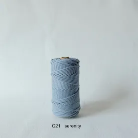 3MM MACRAME BRAIDED - CORED - SERENITY