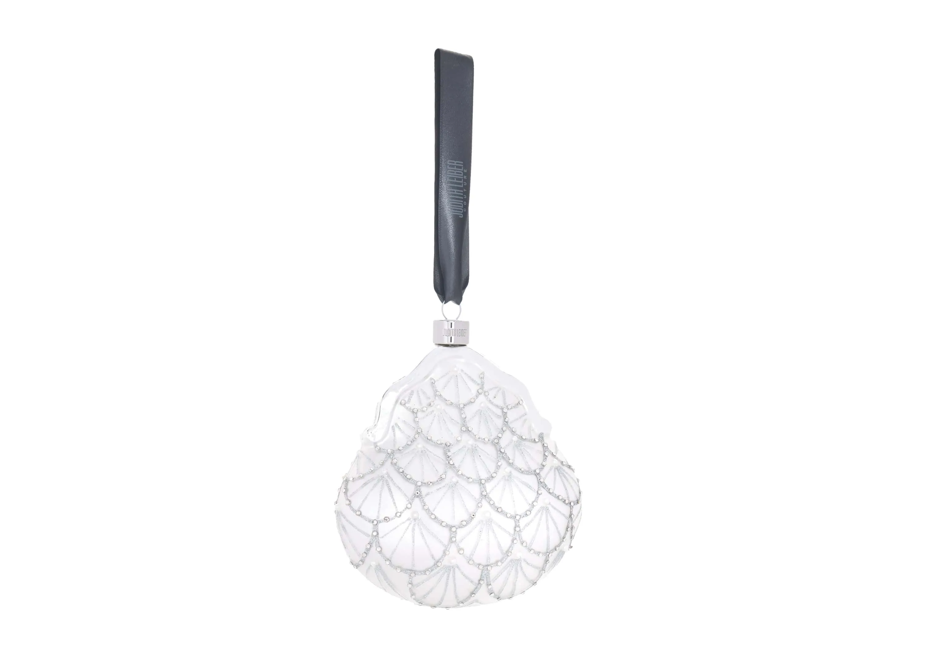 60th Anniversary Celebration Tree Ornament Chatelaine Deco Scallop