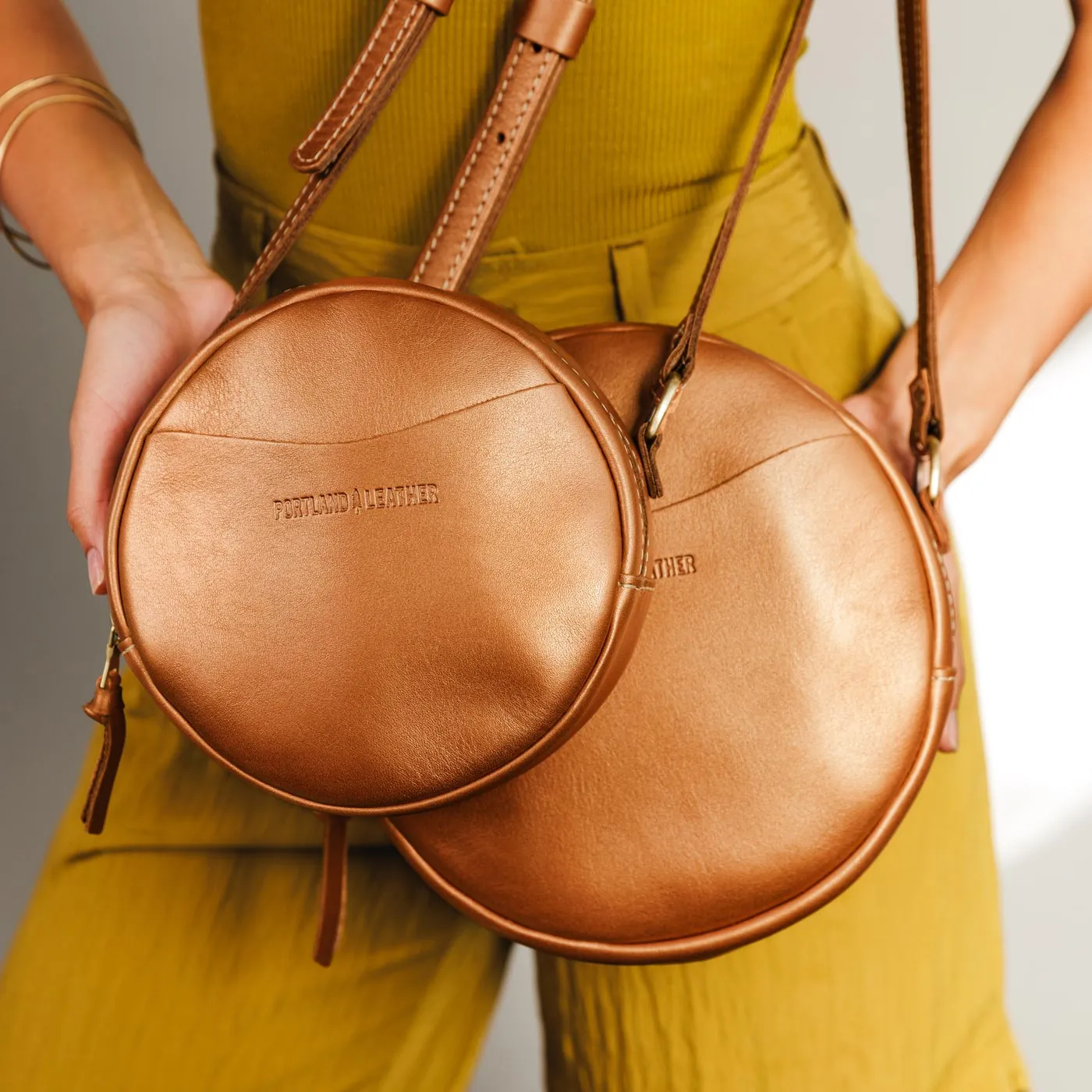 'Almost Perfect' Circle Crossbody