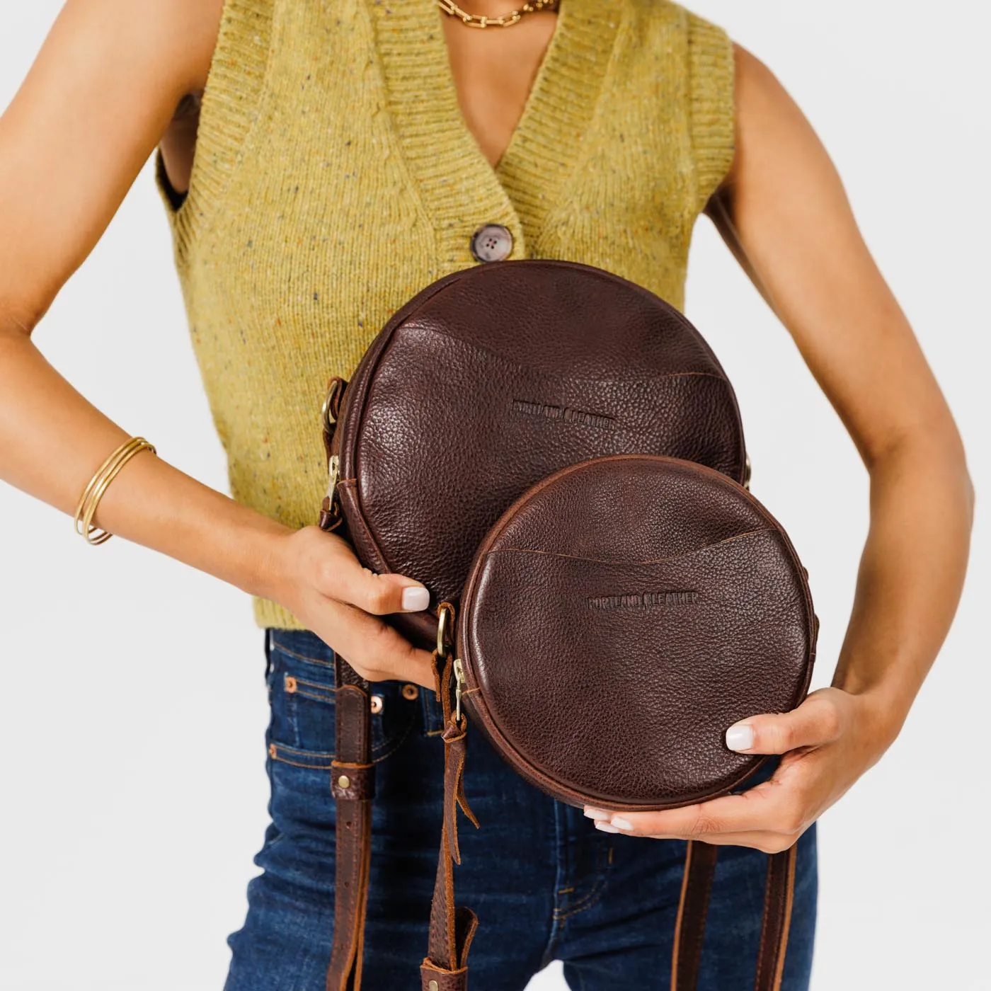 'Almost Perfect' Circle Crossbody