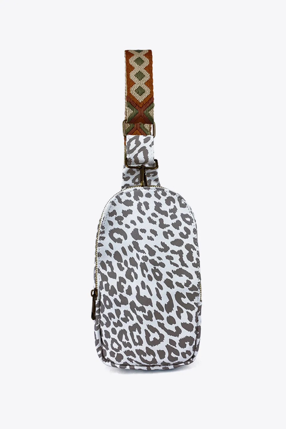 Animal PU Leather Sling Bag