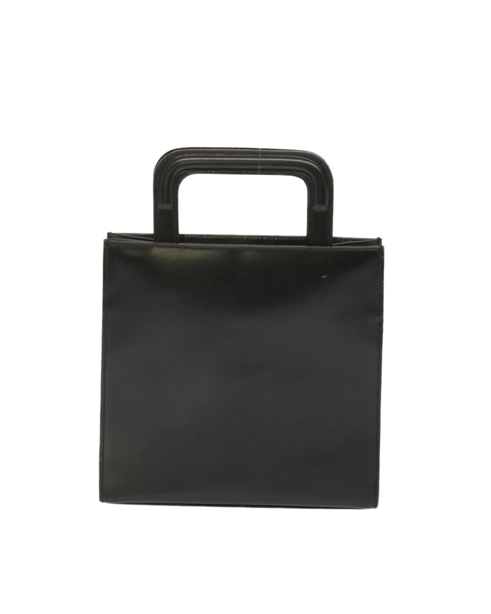 Authentic Black Leather Hand Bag