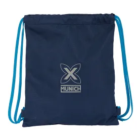 Backpack with Strings Munich Blue 35 x 1 x 40 cm