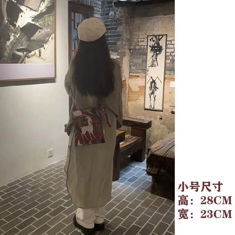 Bi Hua 壁画 Dunhuang Mural Tote Bag