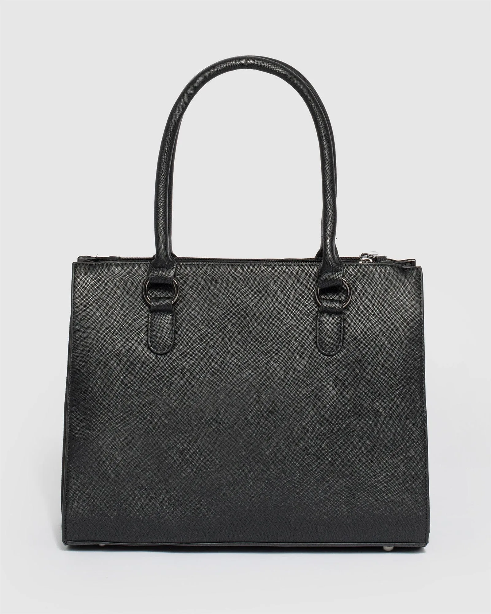 Black Adelisa Tassel Tote