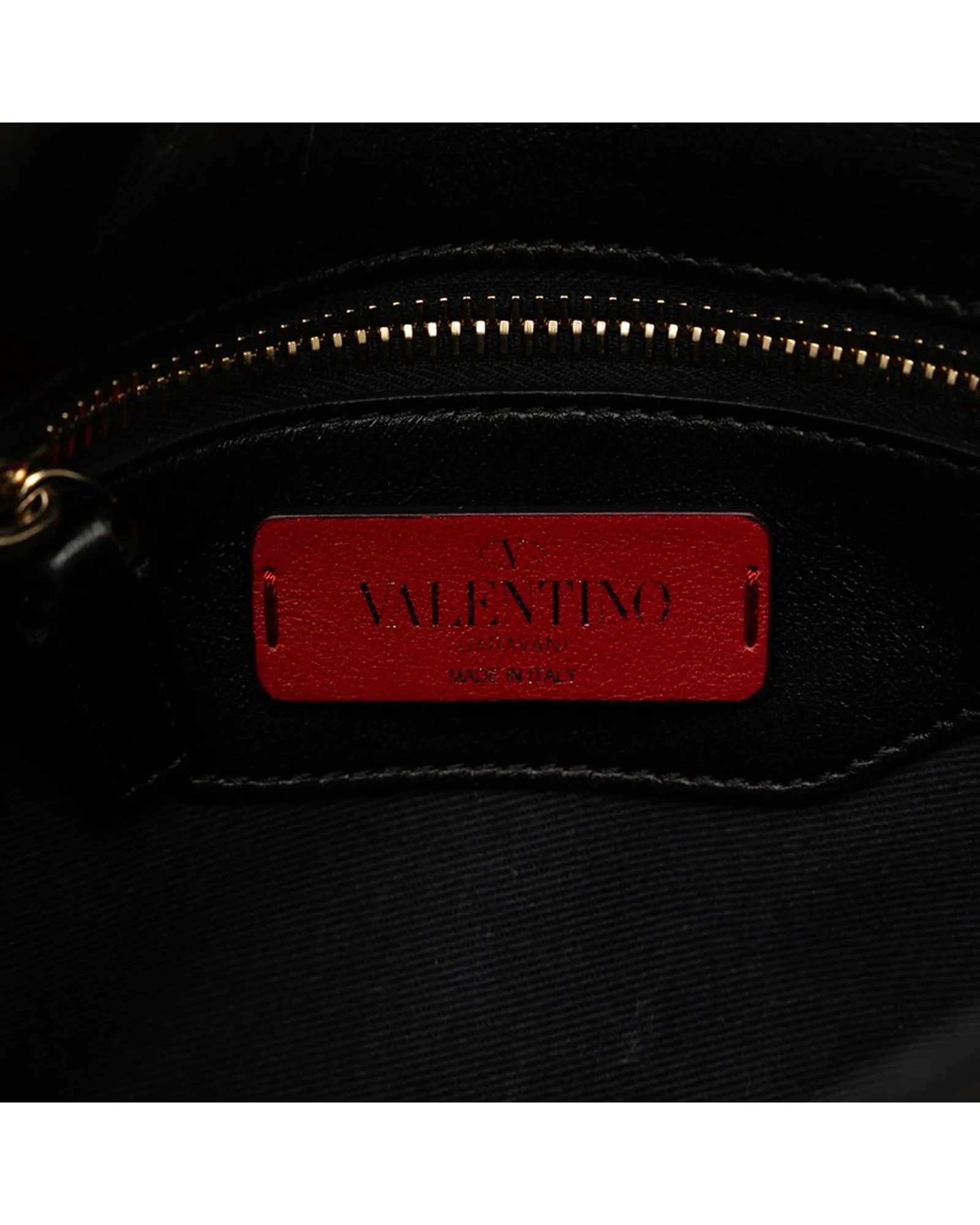 Black Leather Crossbody Bag with Candy Studs Detail by Valentino