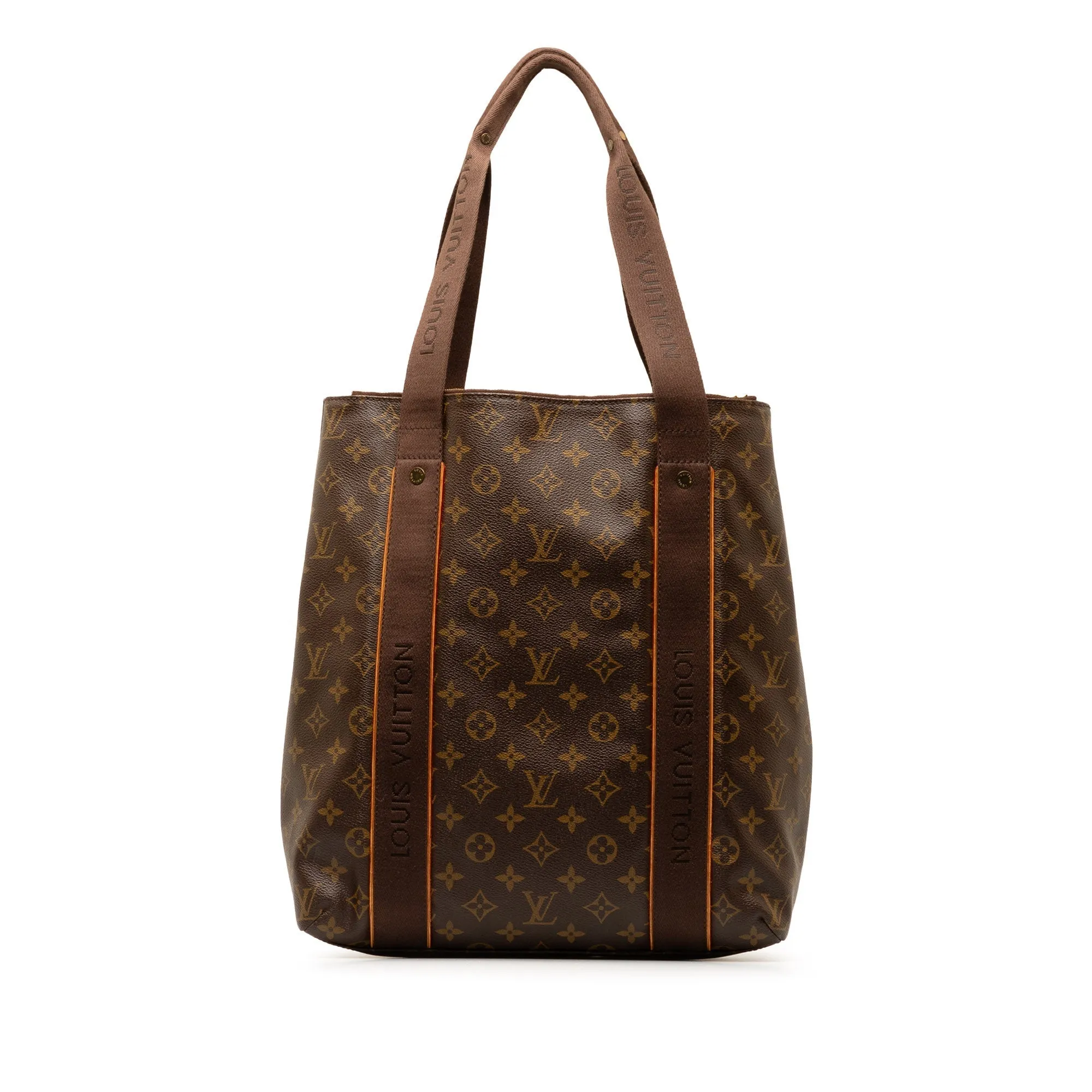 Brown Louis Vuitton Monogram Cabas Beaubourg Tote Bag