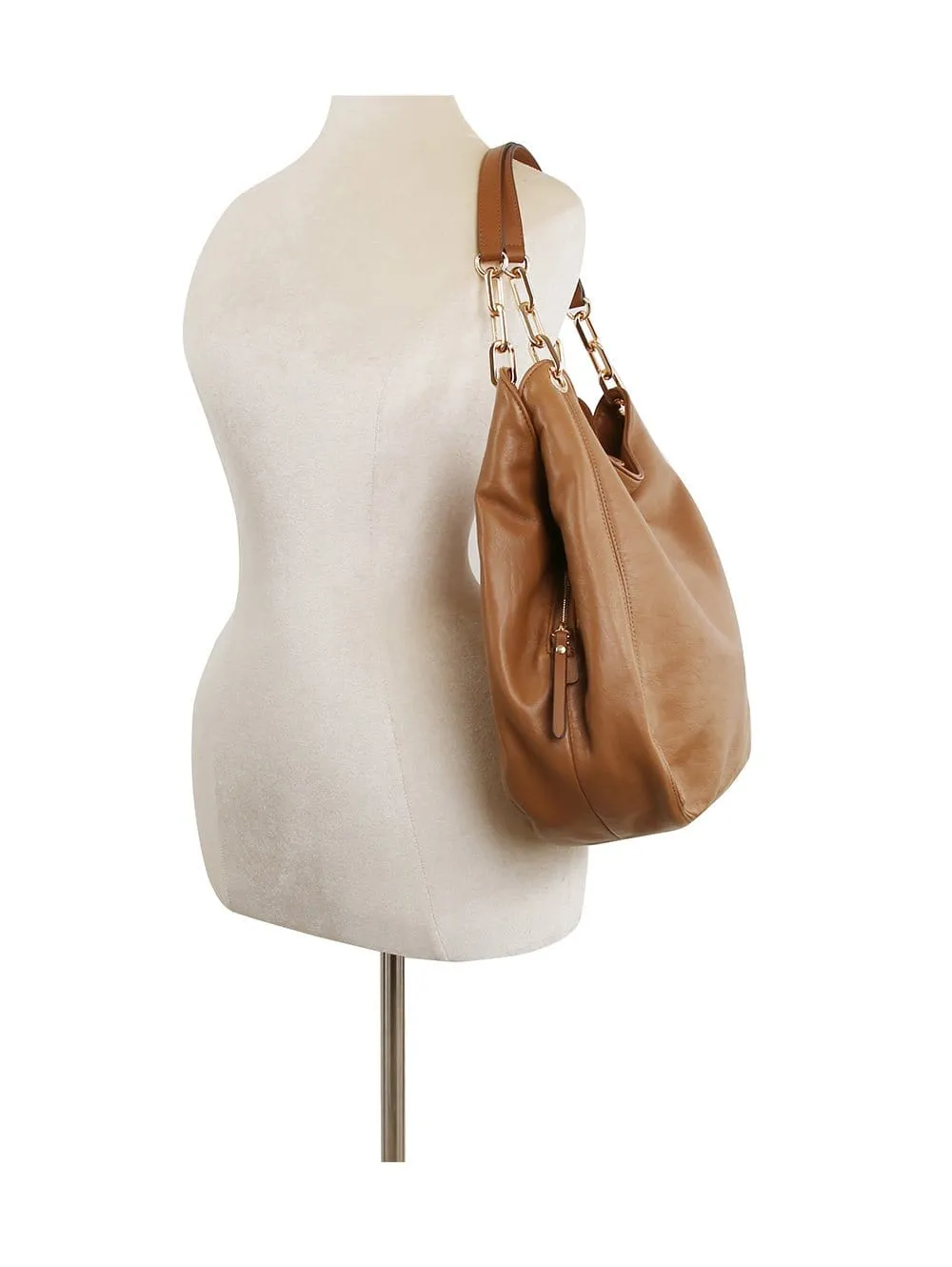 CJF143 Three Compartment Hobo Tote Bag