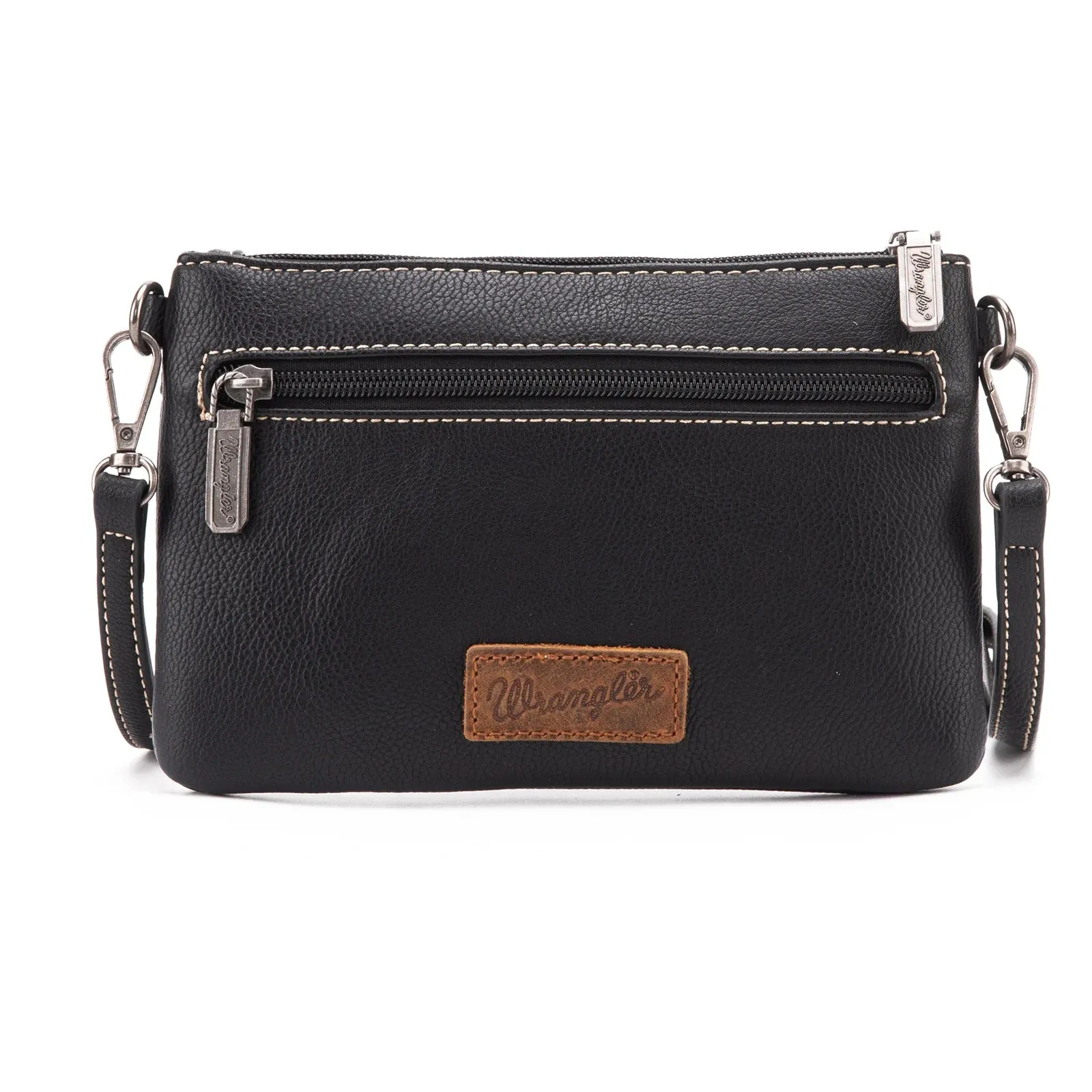 Clutch/ Wristlet Crossbody - Black