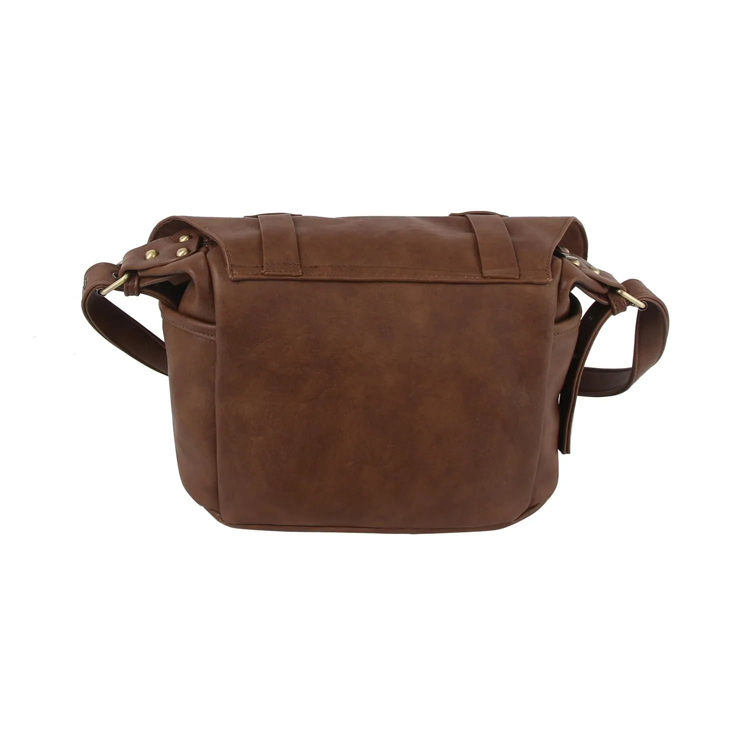 CP003 Freya Flapover Messenger Crossbody Bag