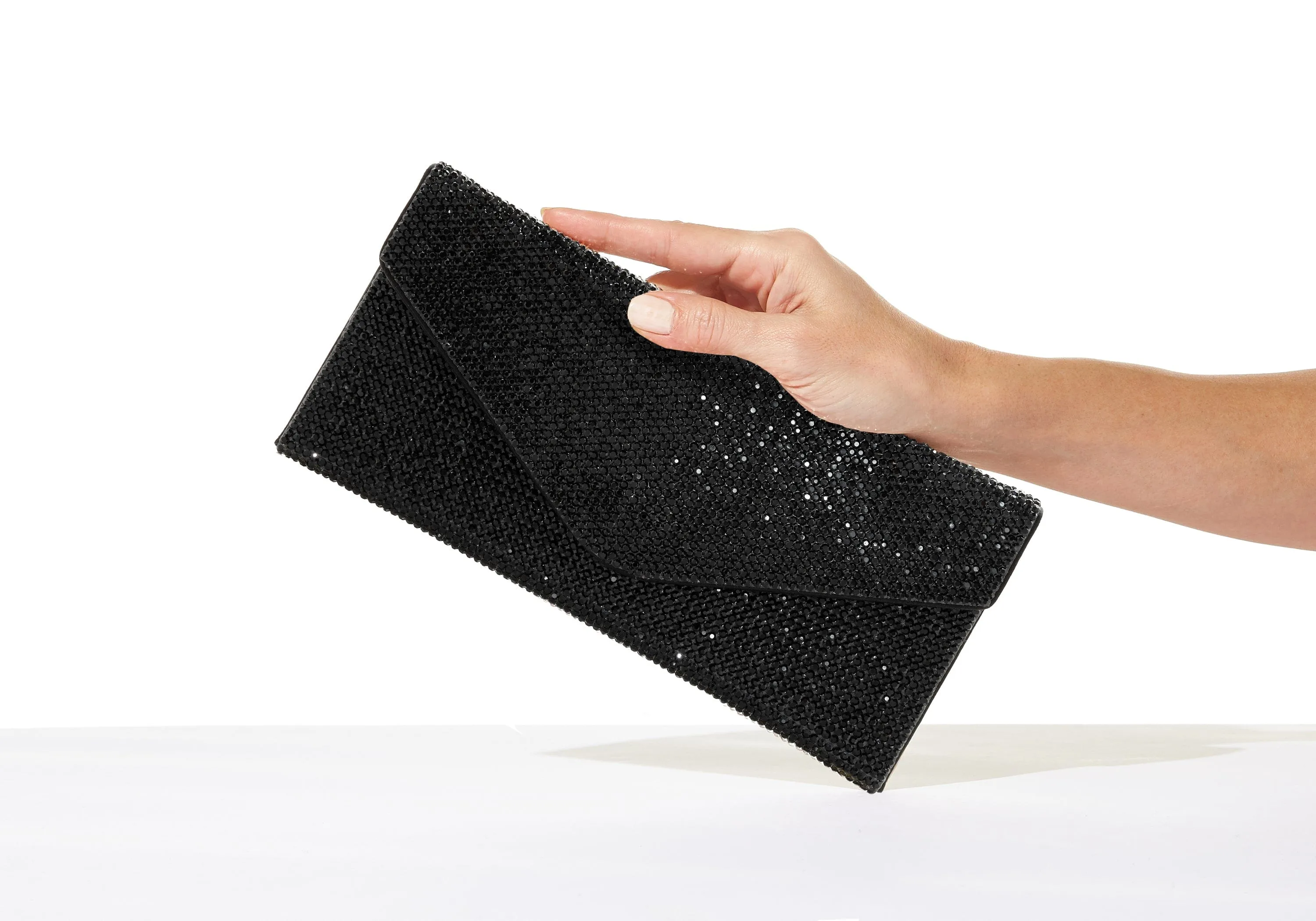 Crystal Envelope Black