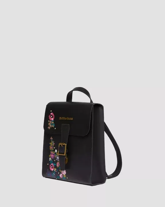 Dr Martens Mini Backpack - Black Backhand Vintage Floral