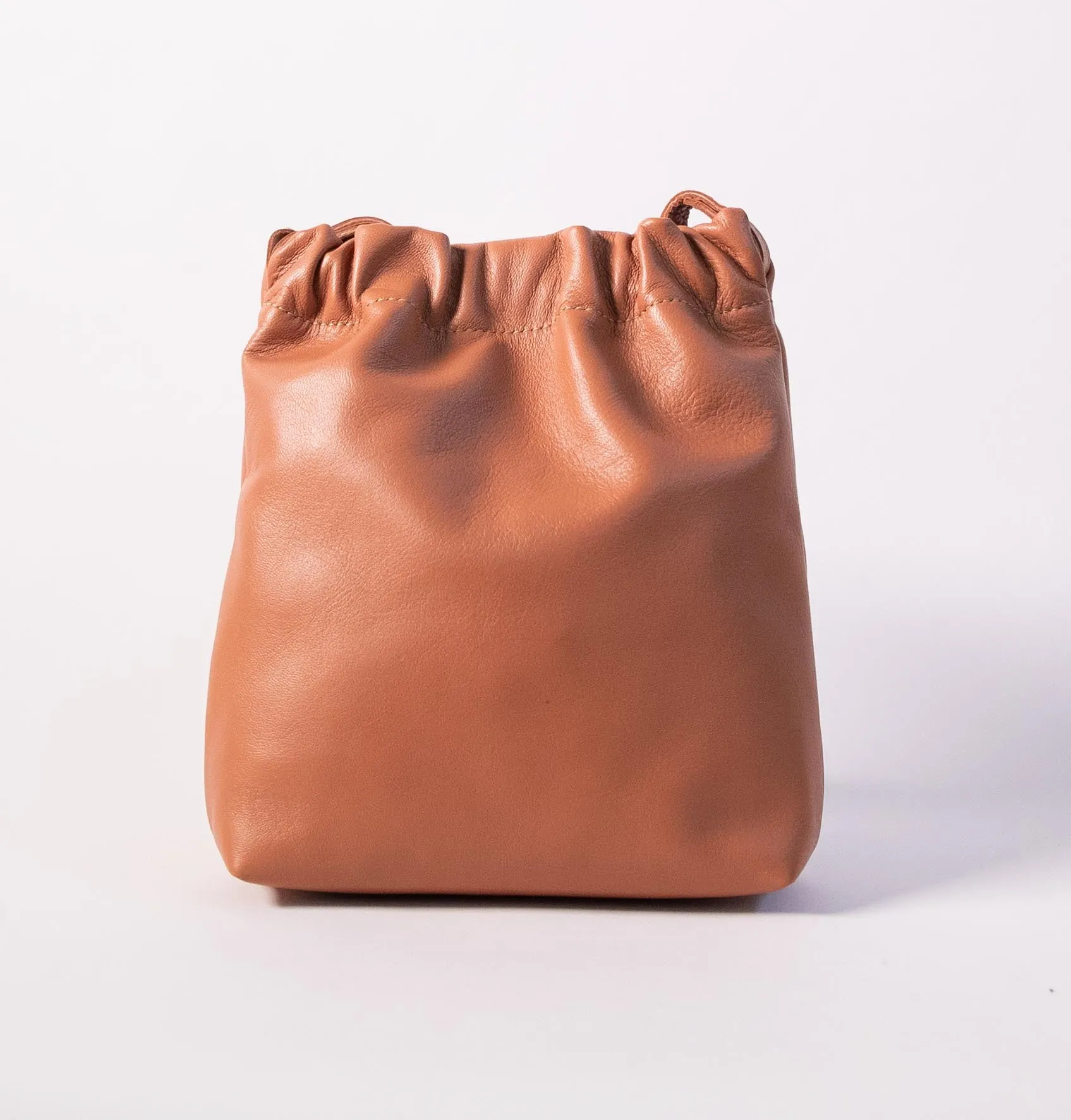 Harpers Emporium Gathered Bag in Terracotta