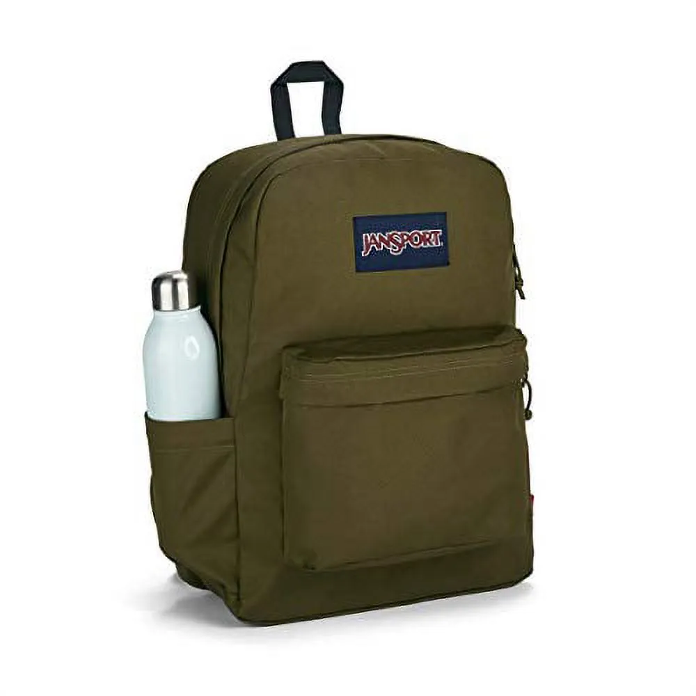 JANSPORTS SUPERBREAK PLUS BACKPACK - ARMY GREEN