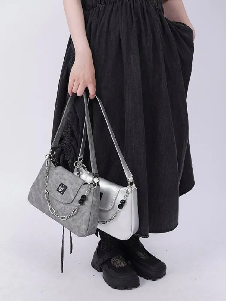 Leather crossbody ladies bag【s0000002928】