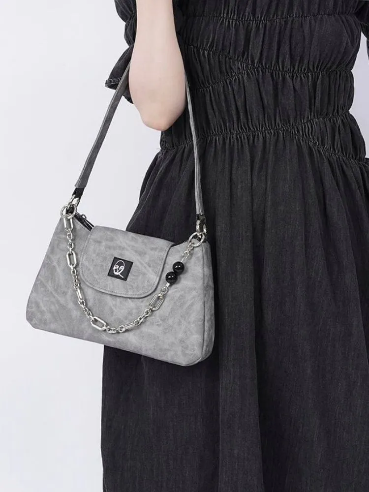 Leather crossbody ladies bag【s0000002928】