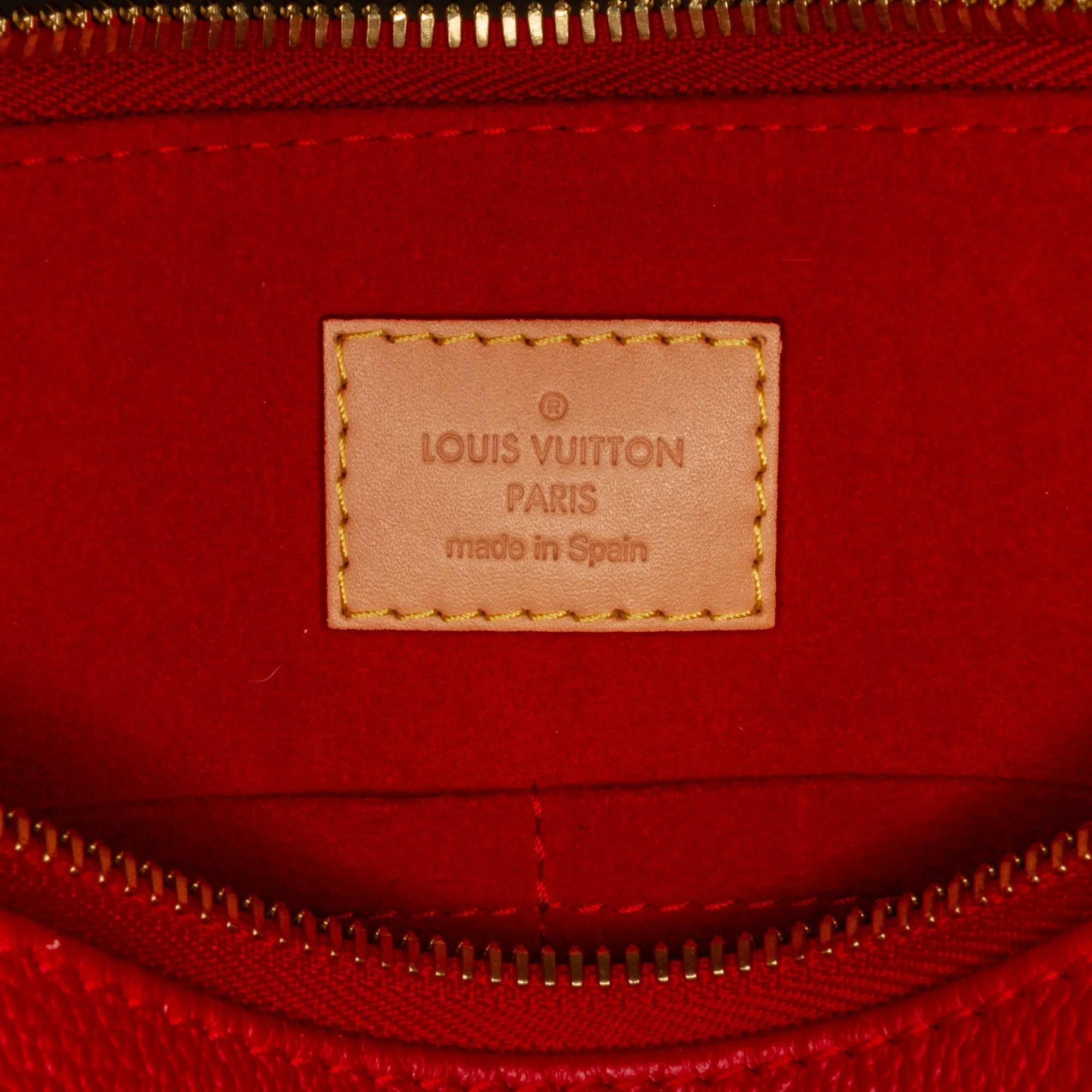 Louis Vuitton V Tote BB Bicolor Monogram Canvas