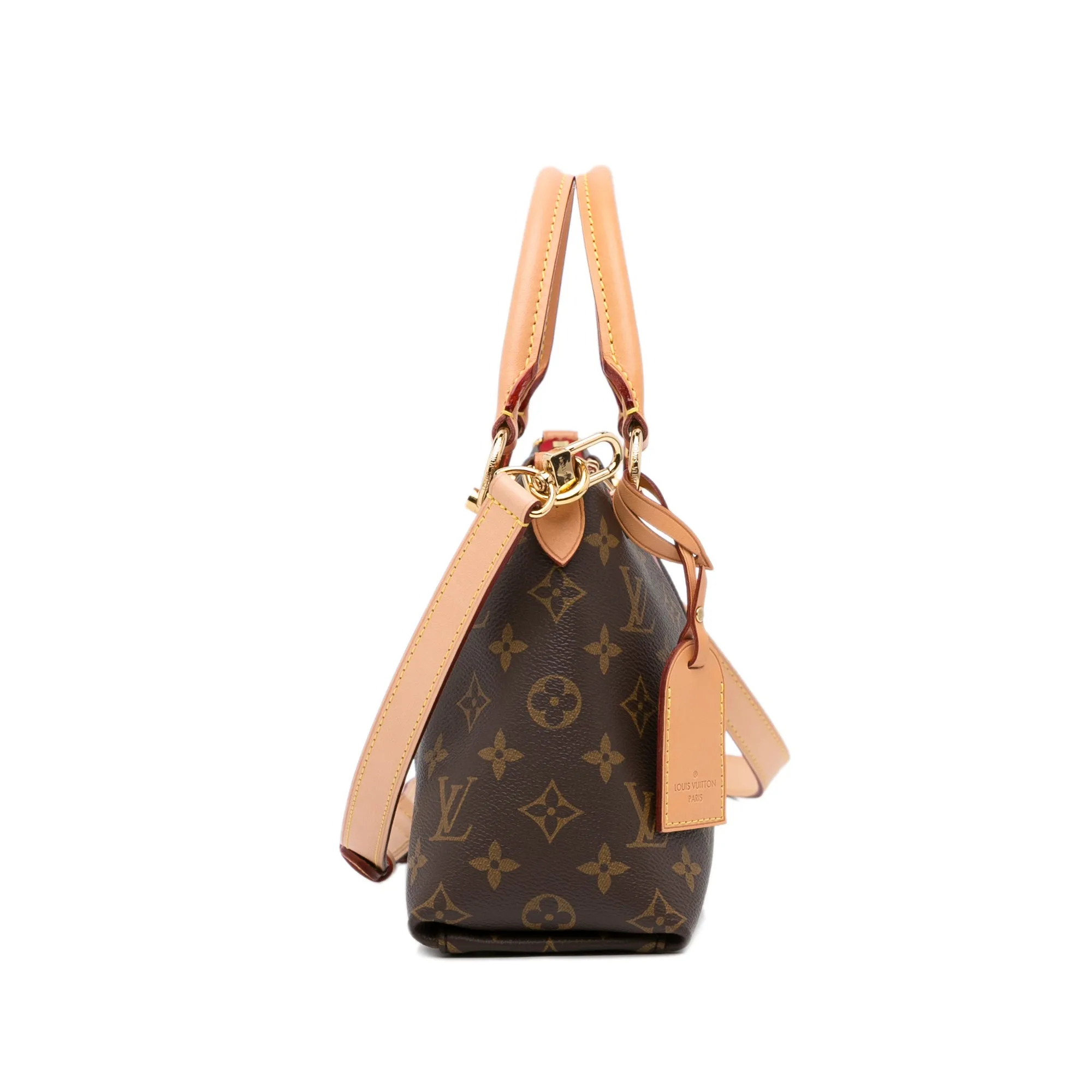 Louis Vuitton V Tote BB Bicolor Monogram Canvas