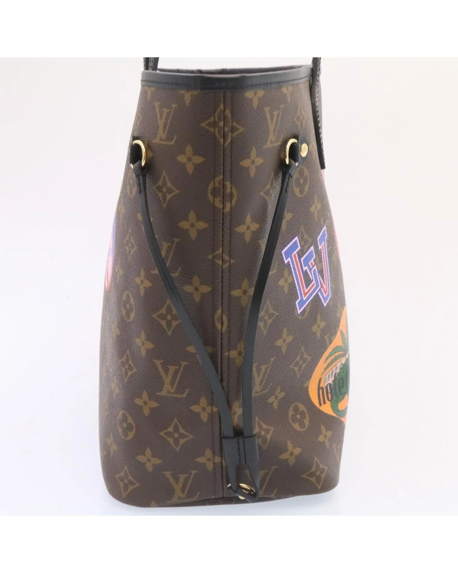 Monogram World Tour Neverfull MM Tote Bag