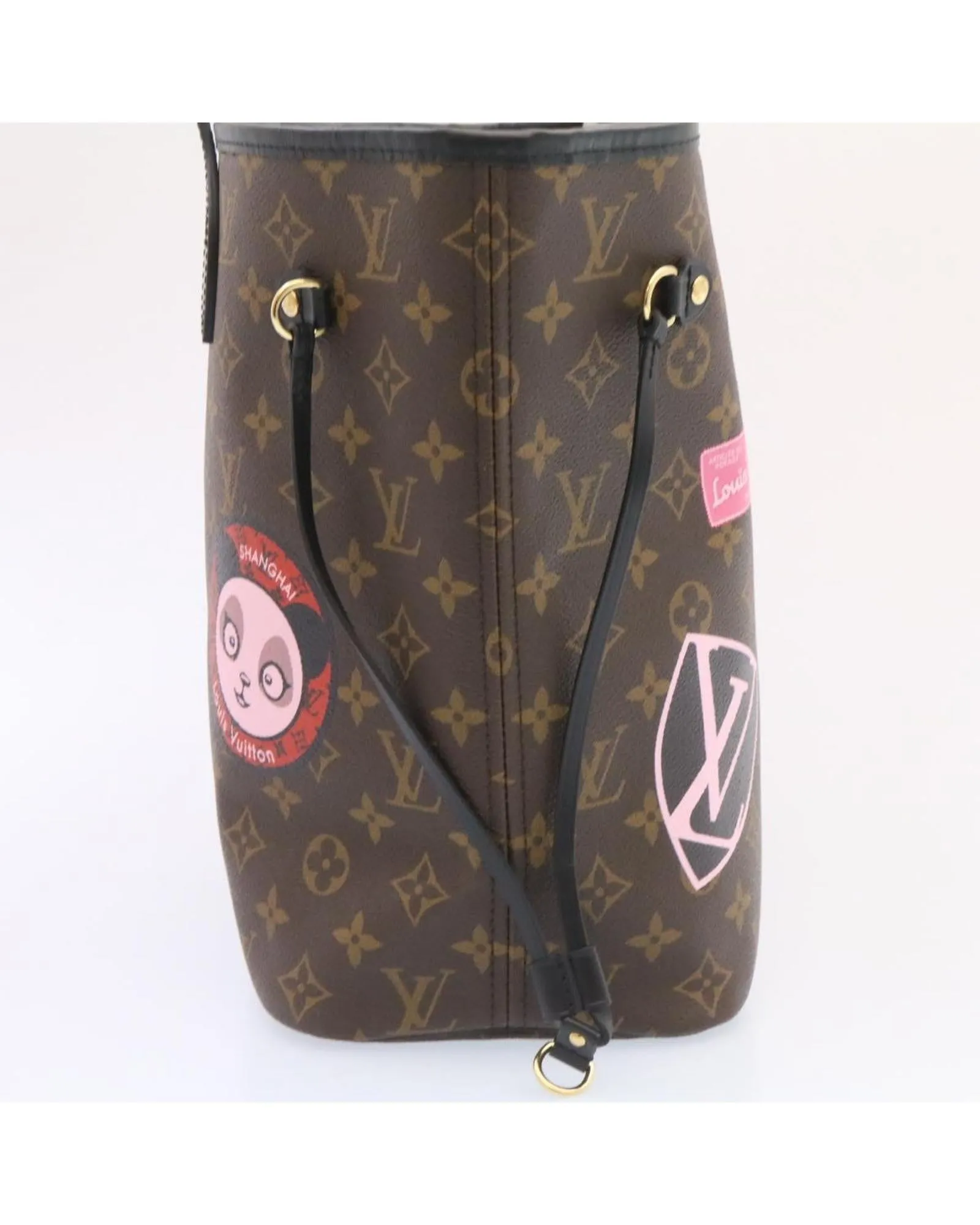 Monogram World Tour Neverfull MM Tote Bag