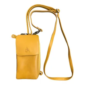 Mustard Crossbody Phone Bag