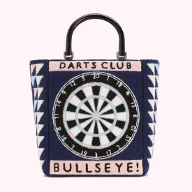 NAVY BULLSEYE BIBI TOTE