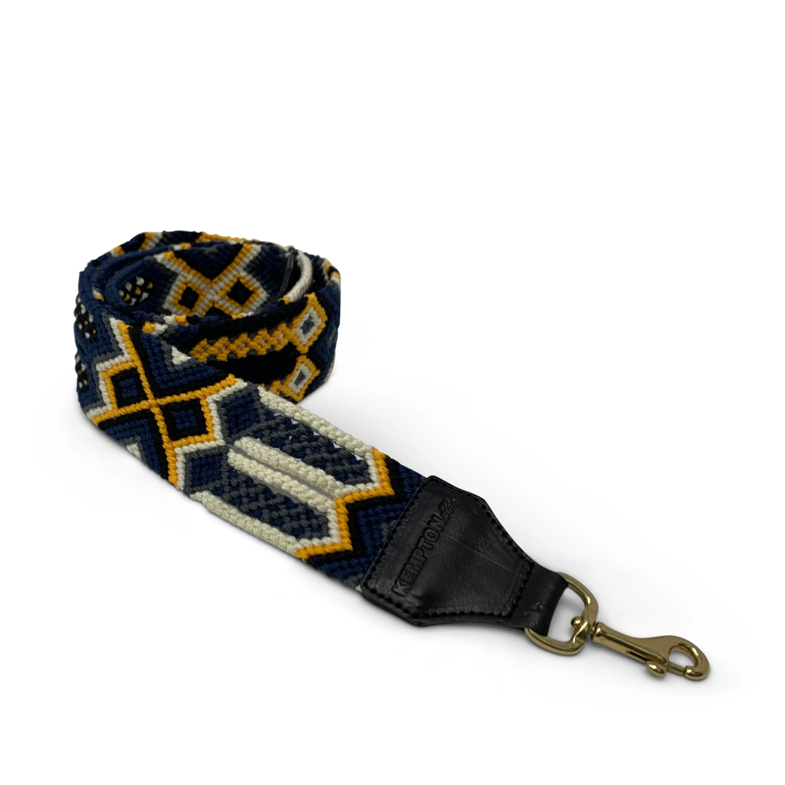 Navy, Saffron, Steel, Chalk Bag Strap