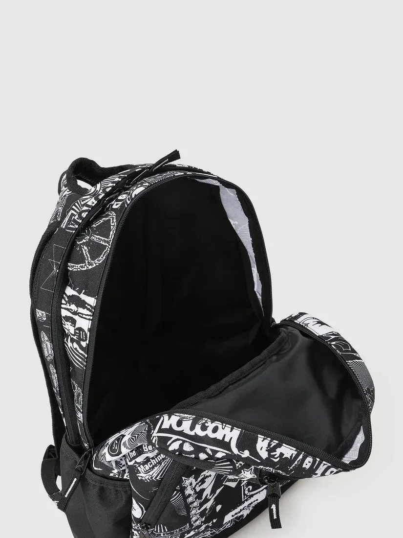 olcom - Stone Attack Backpack (Black/White 1)