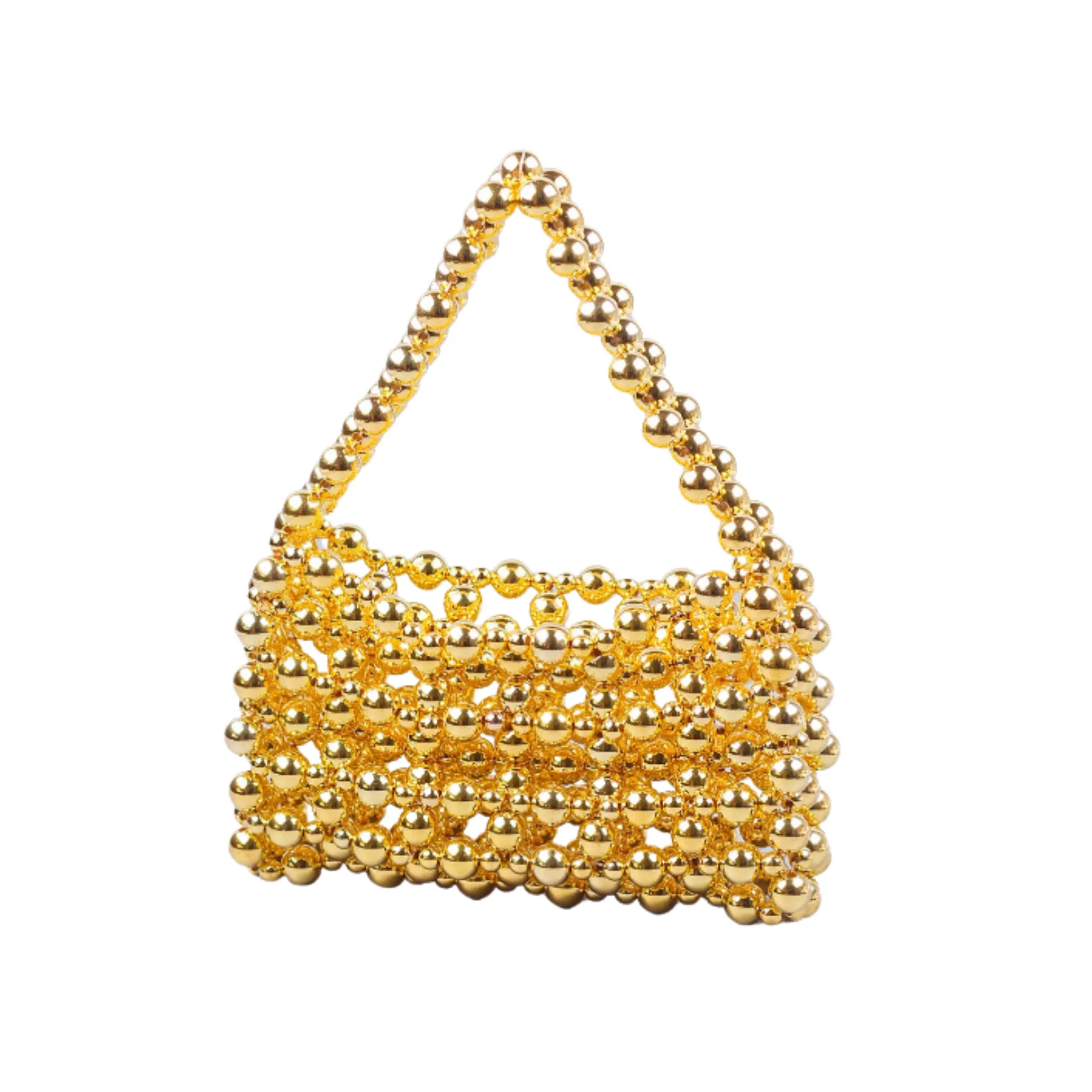 Pre Order:  Hand Woven Acrylic Beaded Handbag