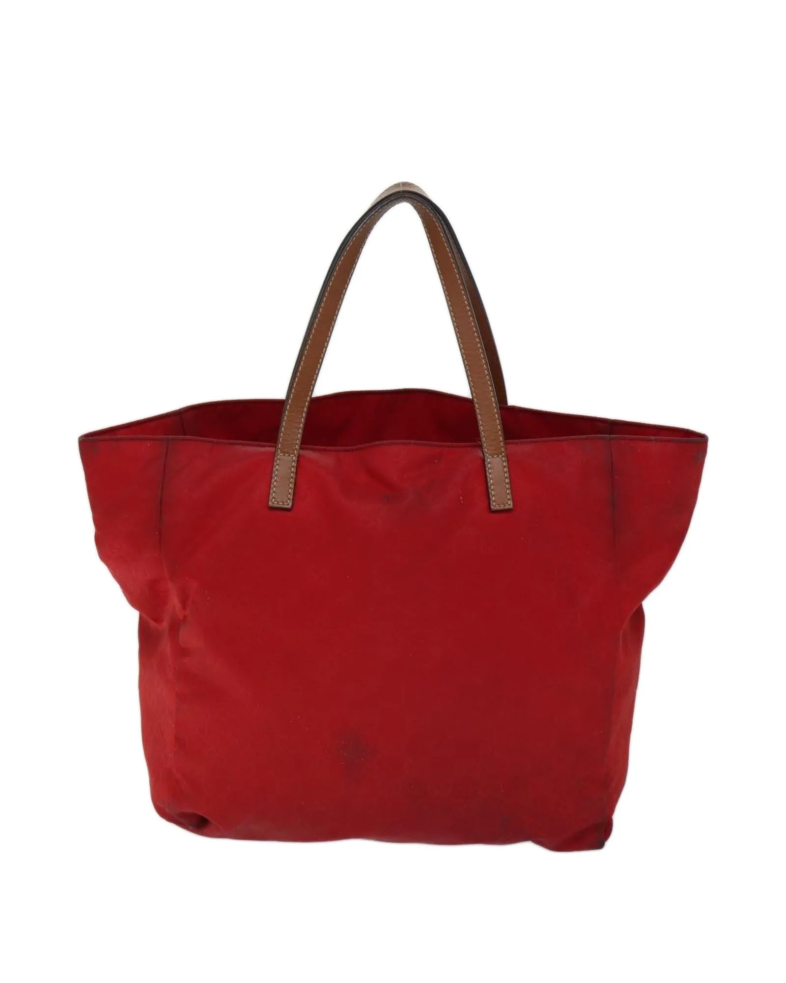 Red GG Canvas Tote Bag with Accessory - Italian Made