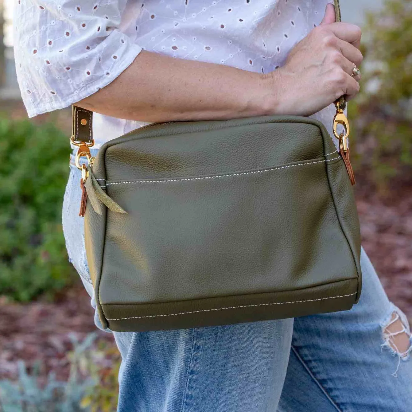 Retro Crossbody, Pacific Fog