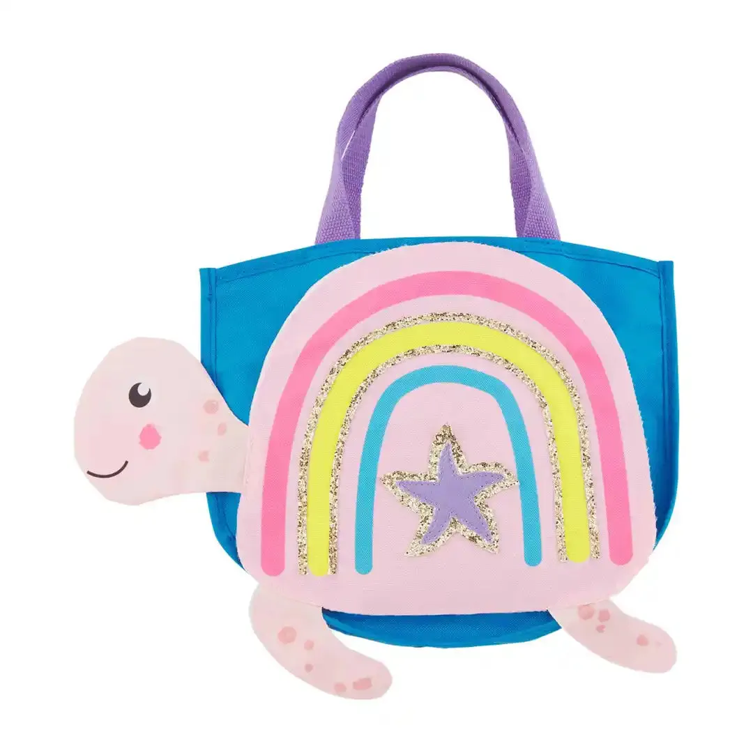 Sequin Turtle Sand Toy Tote Set - FINAL SALE