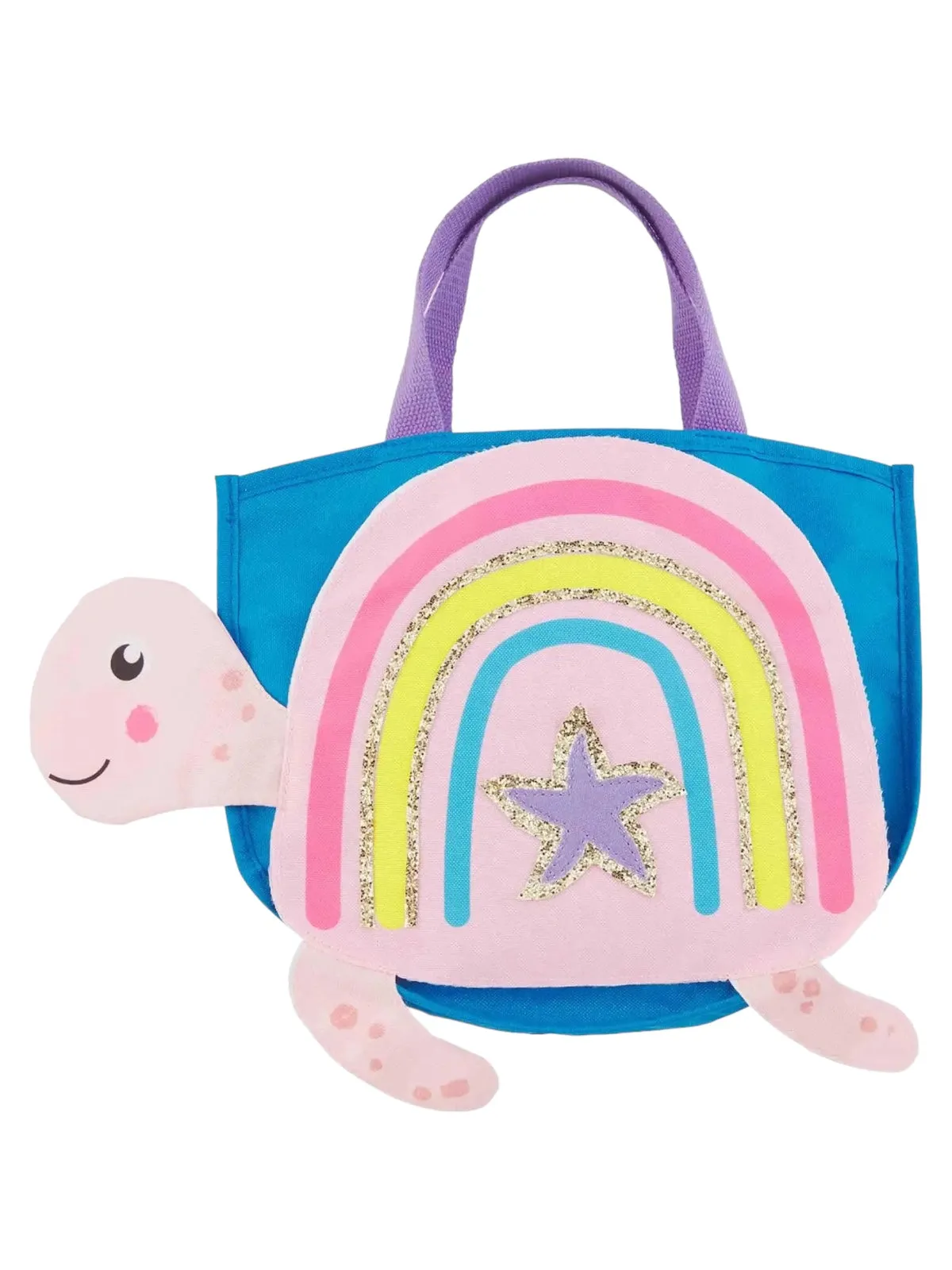 Sequin Turtle Sand Toy Tote Set