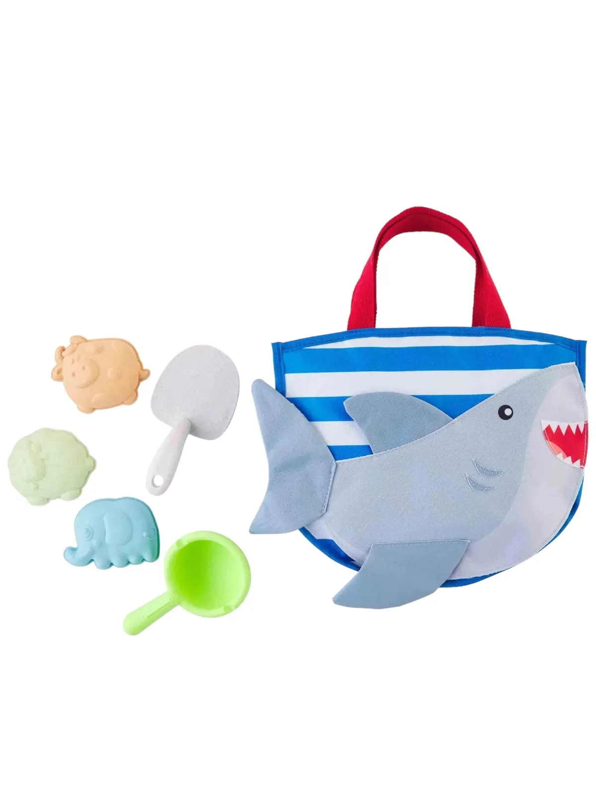 Shark Sand Toy Tote Set