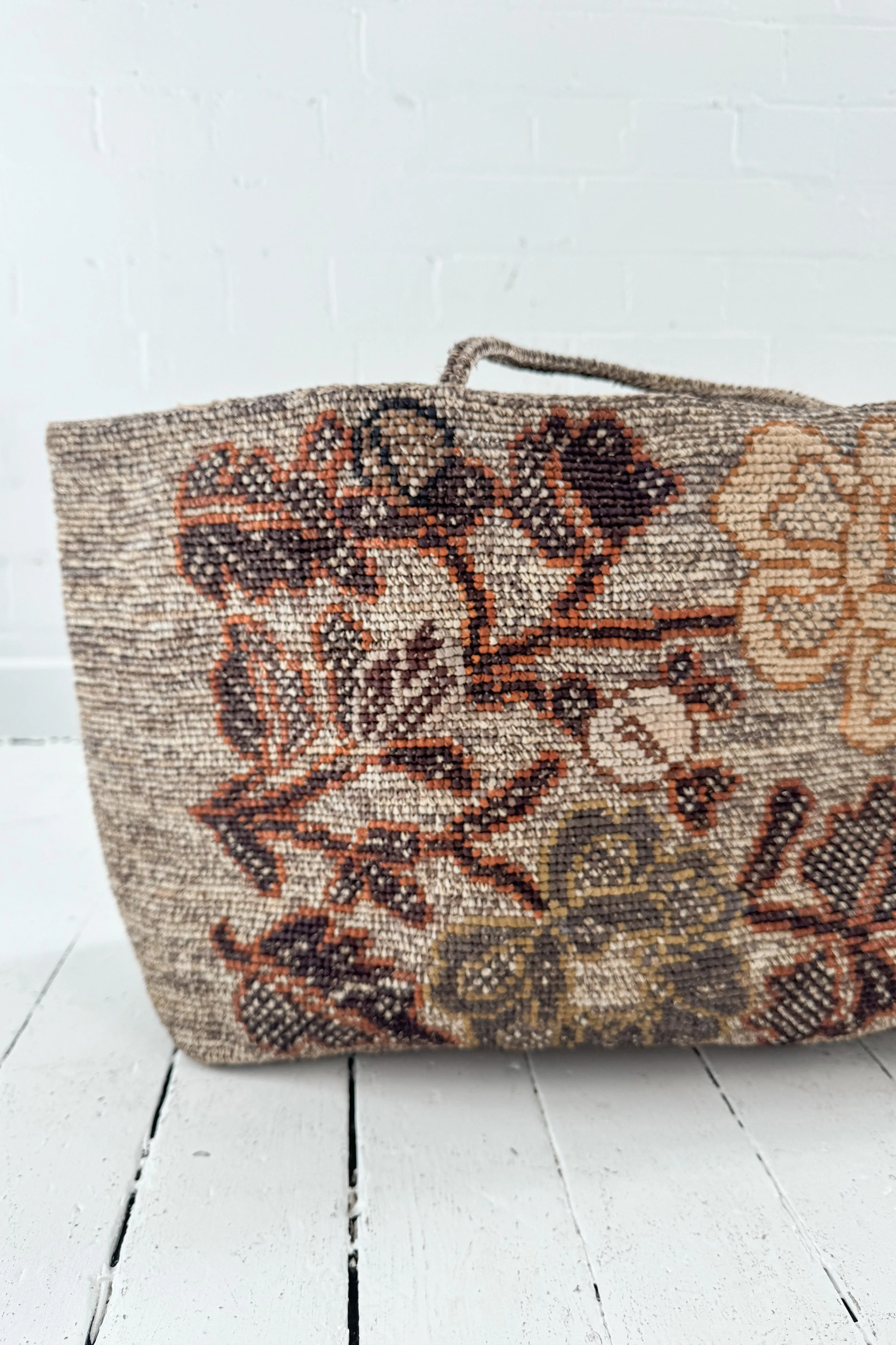 Sophie Digard | Raffia Applique Tote | Alessia