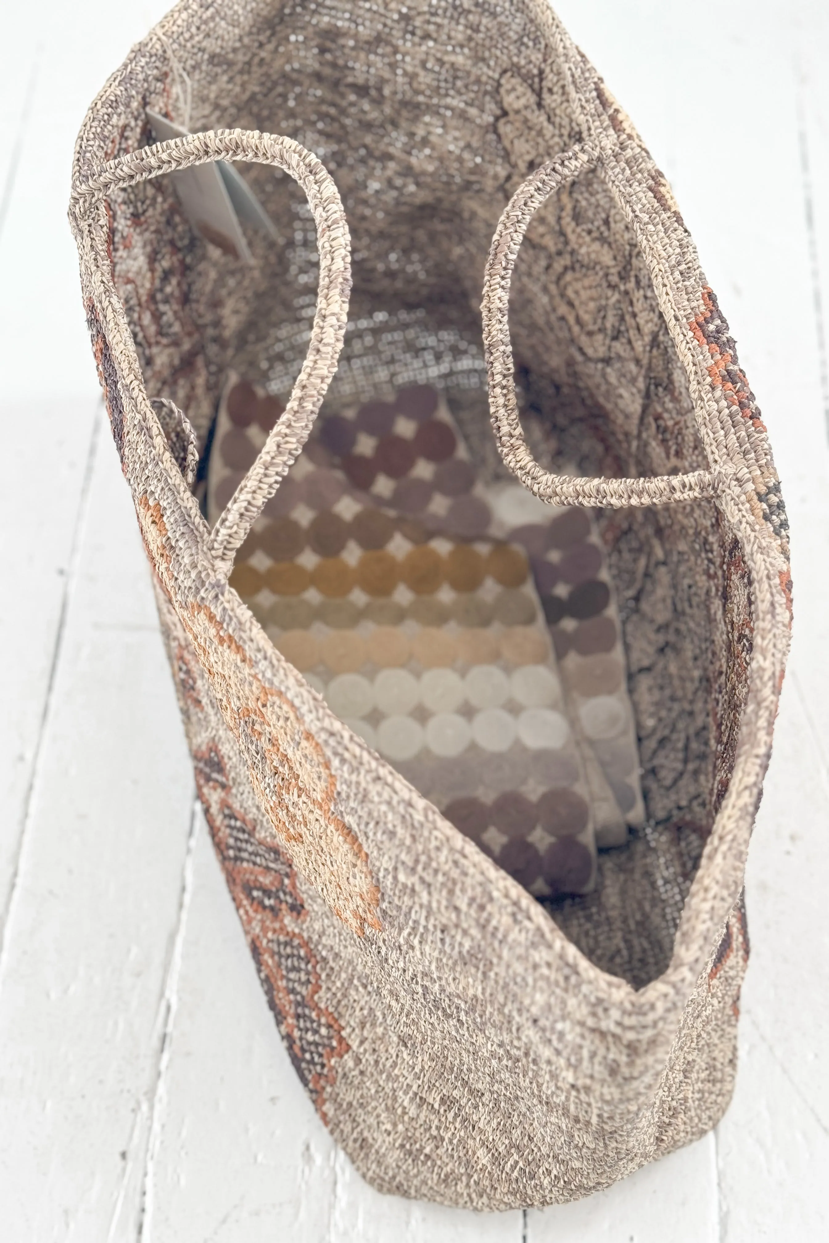 Sophie Digard | Raffia Applique Tote | Alessia