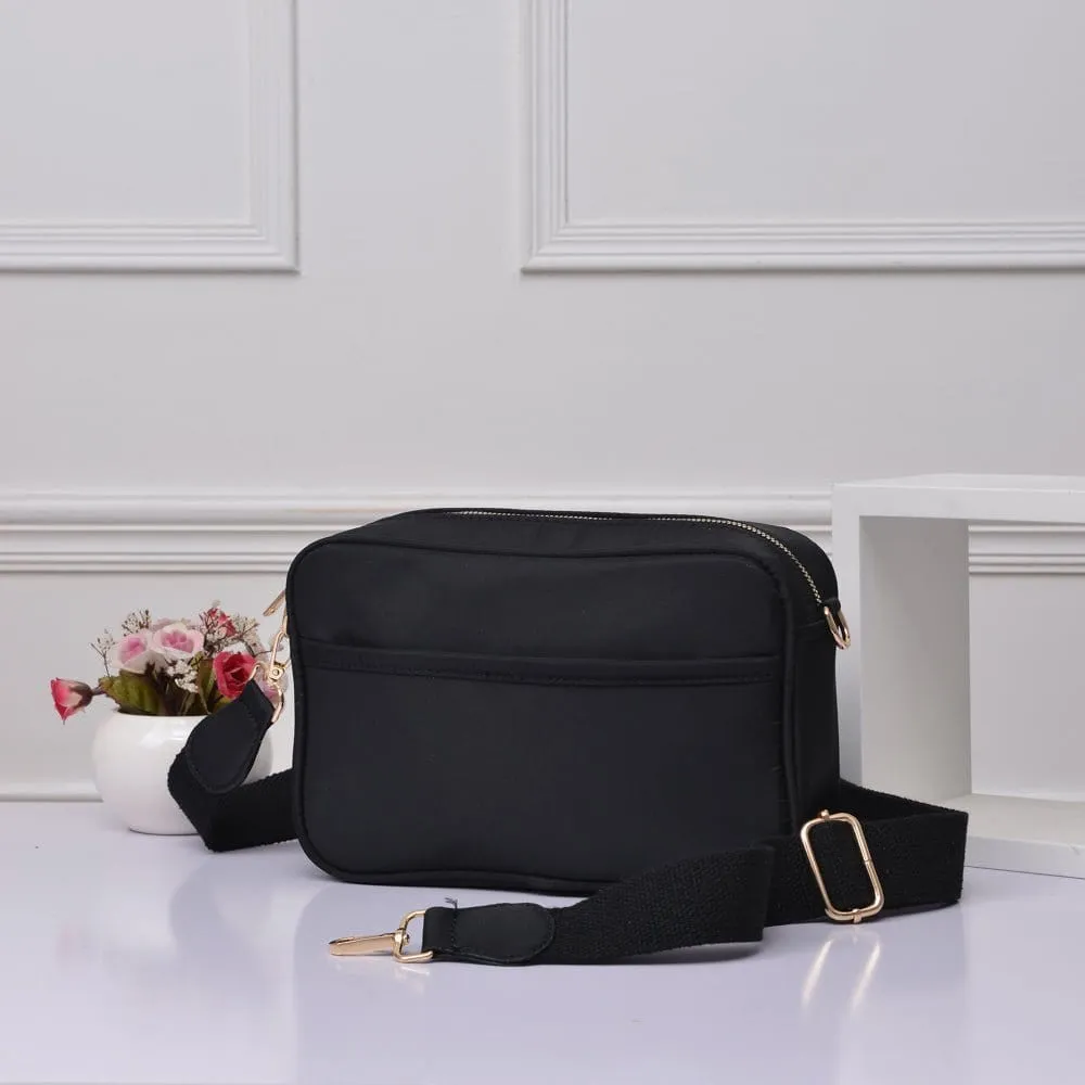 TG10296 Nylon Camera Crossbody Bag