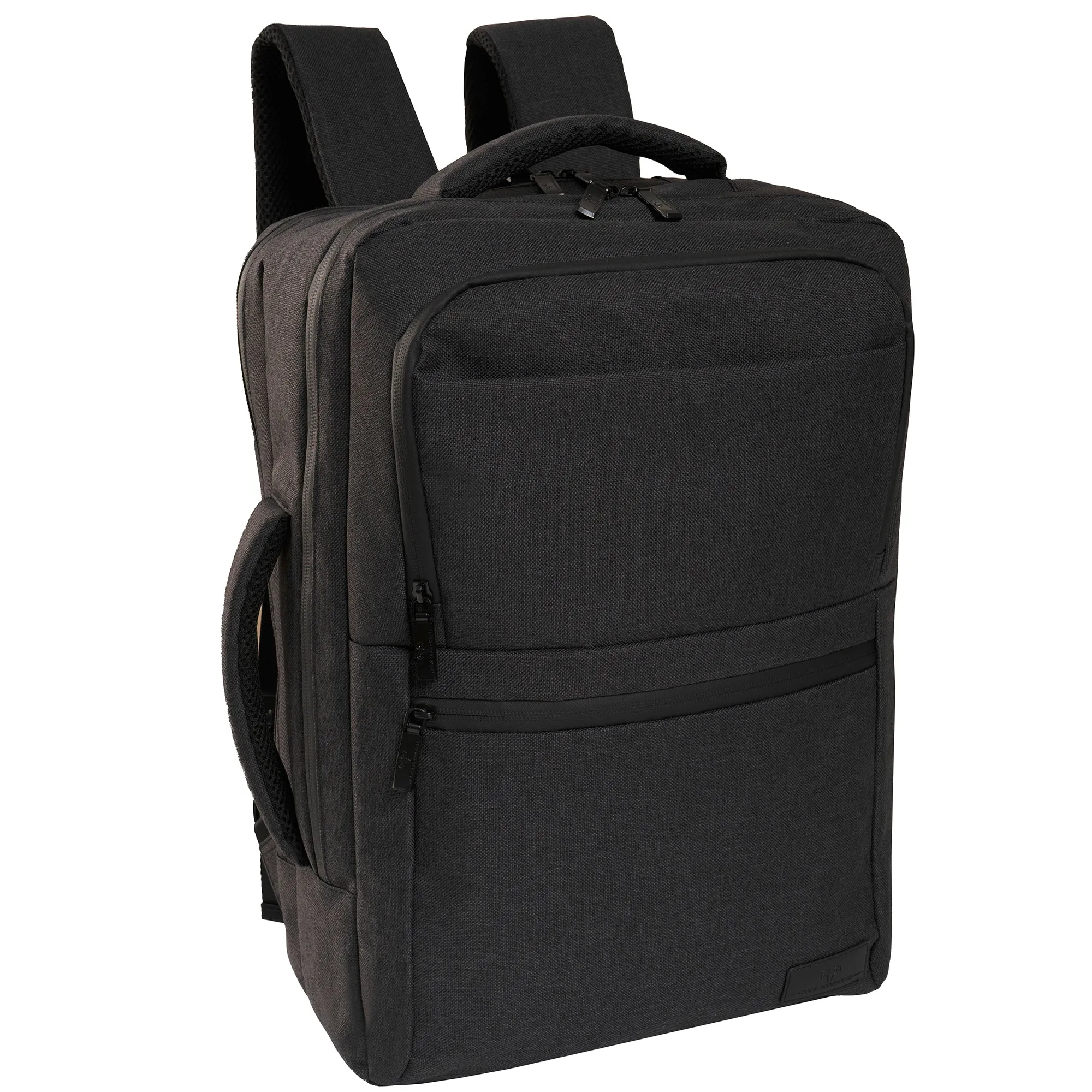 The Bristol | 19-In Textured Convertible Travel Backpack with USB Port