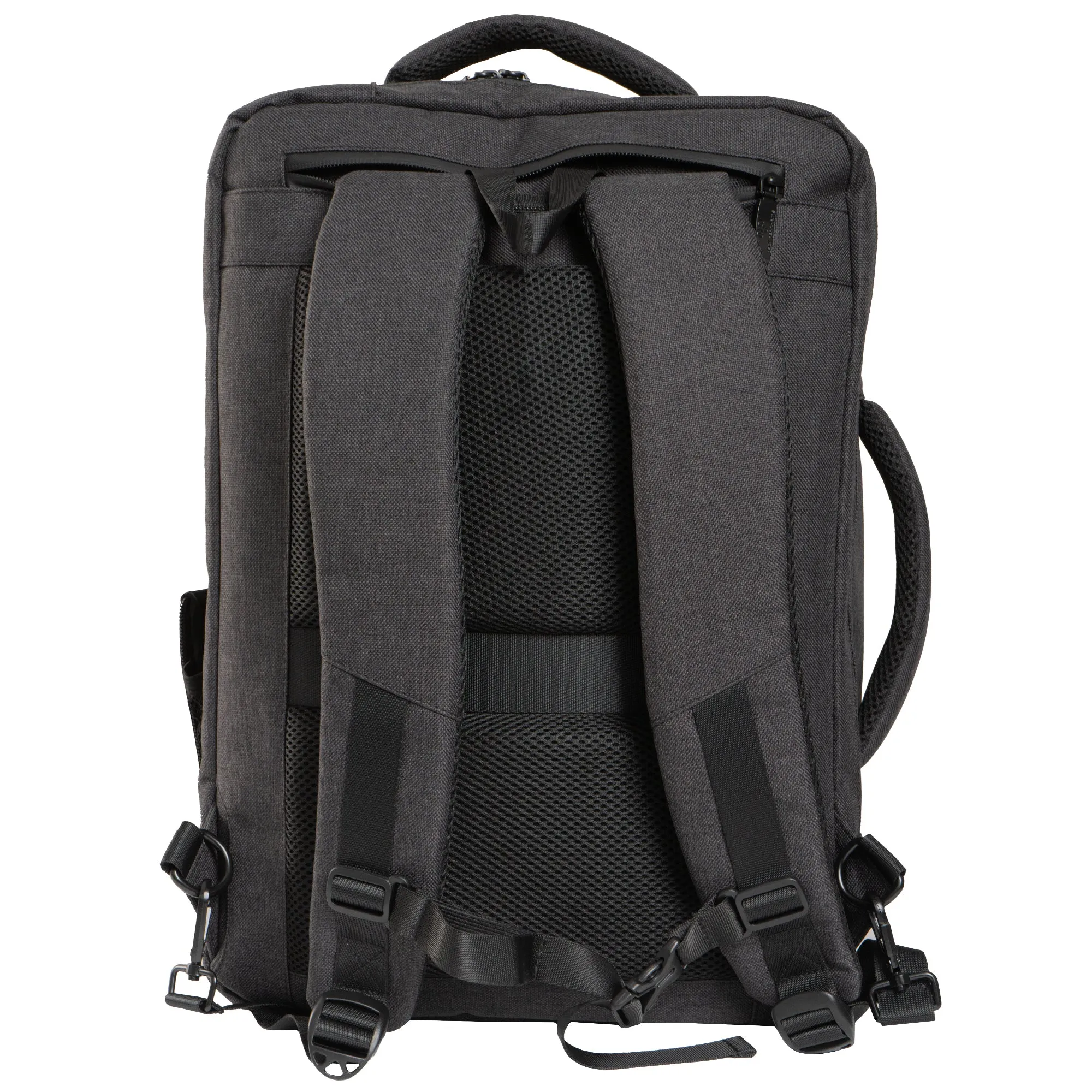 The Bristol | 19-In Textured Convertible Travel Backpack with USB Port