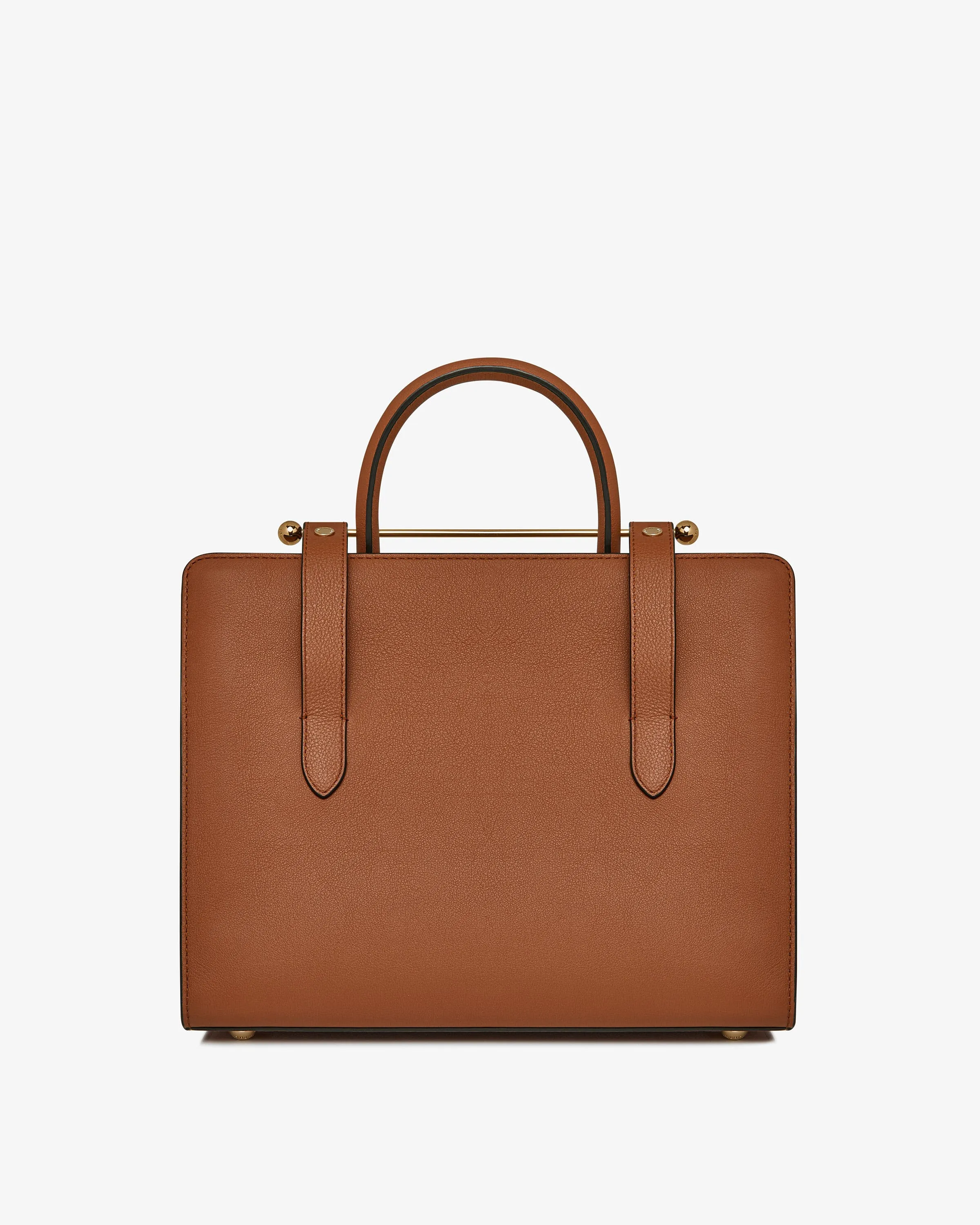 The Strathberry Midi Tote - Chestnut