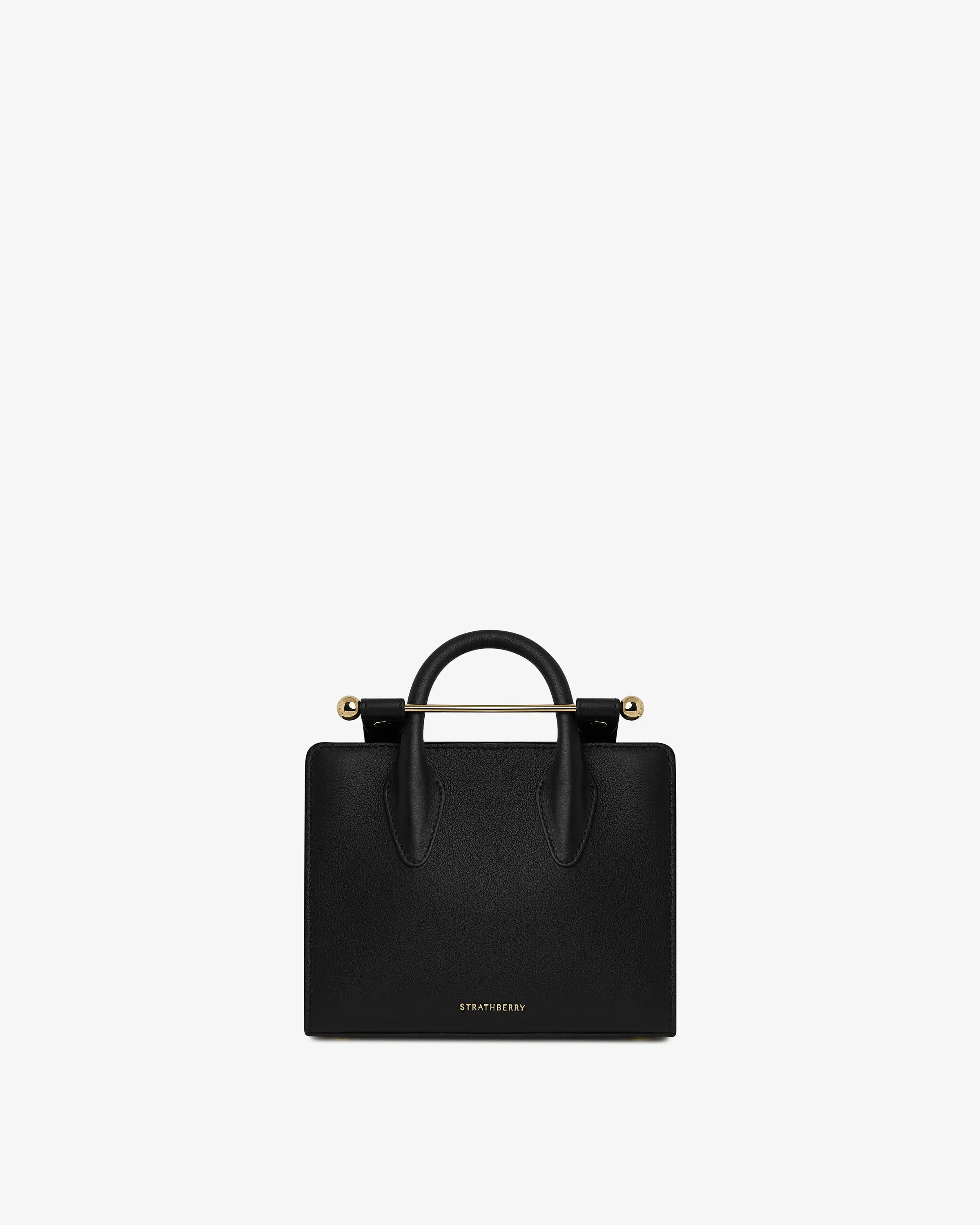 The Strathberry Nano Tote - Black