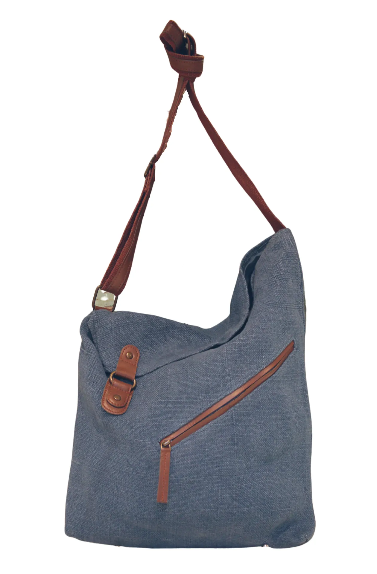 The Wanderer Crossbody Stonewashed Jute Bag