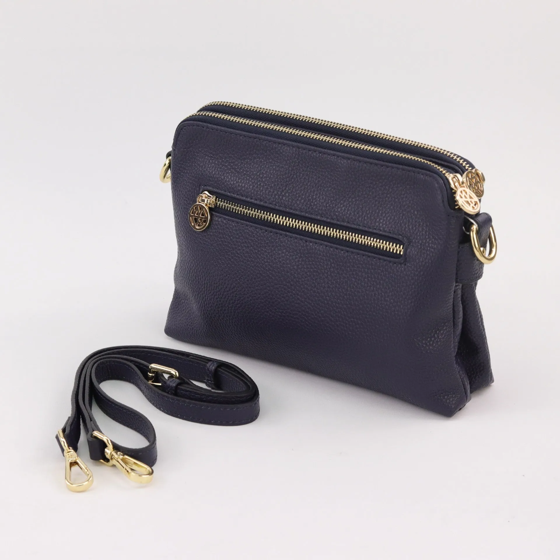 Trisha leather crossbody