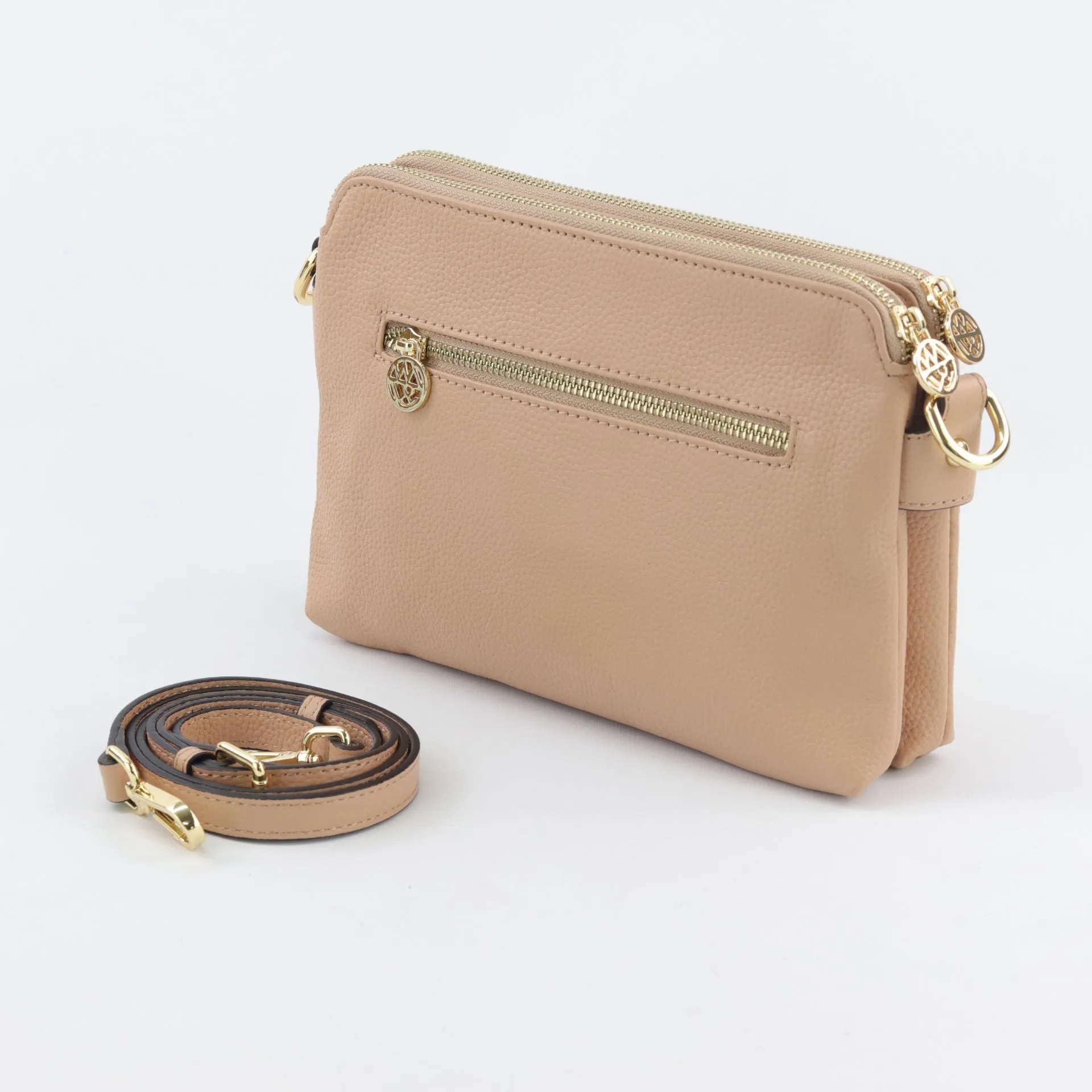 Trisha leather crossbody