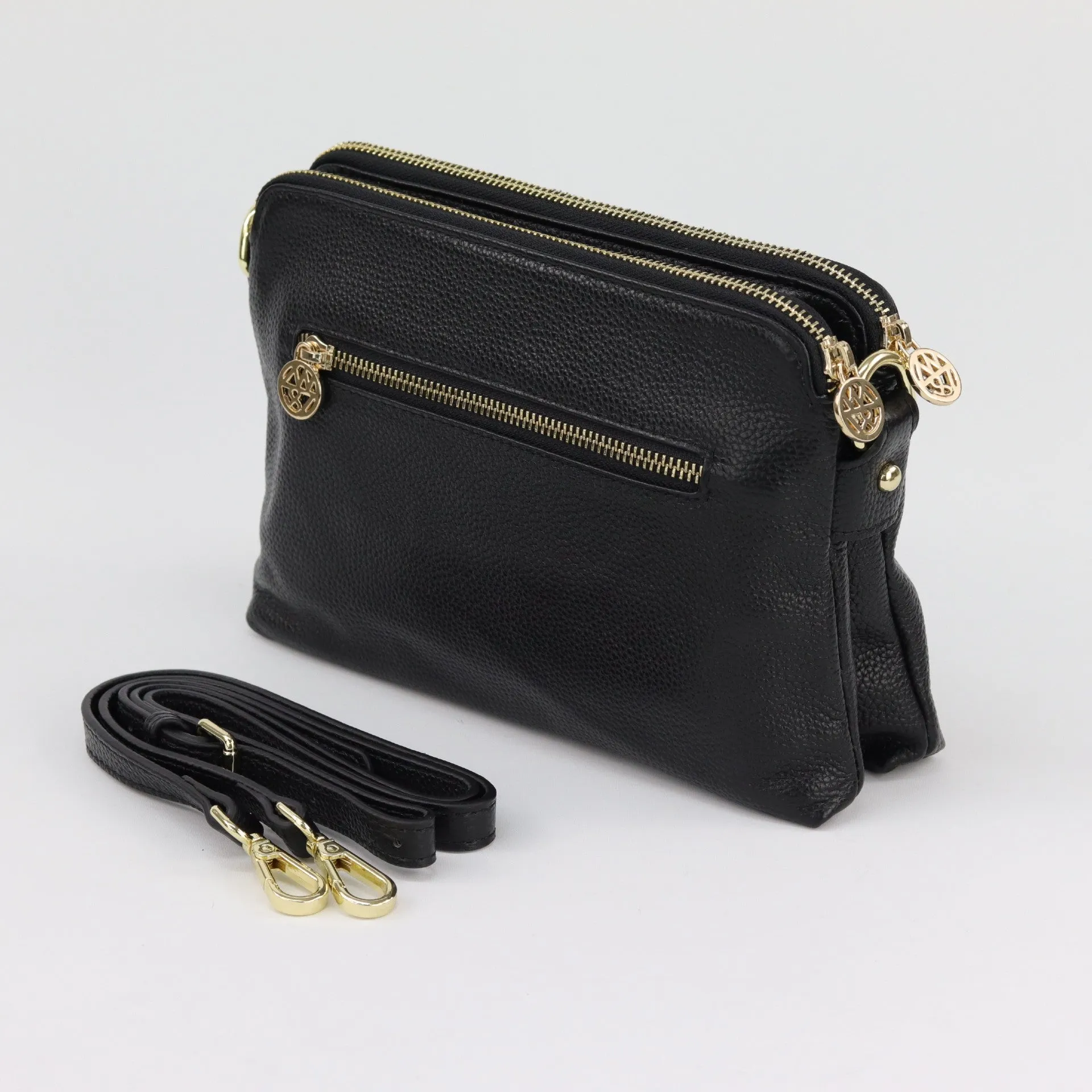 Trisha leather crossbody