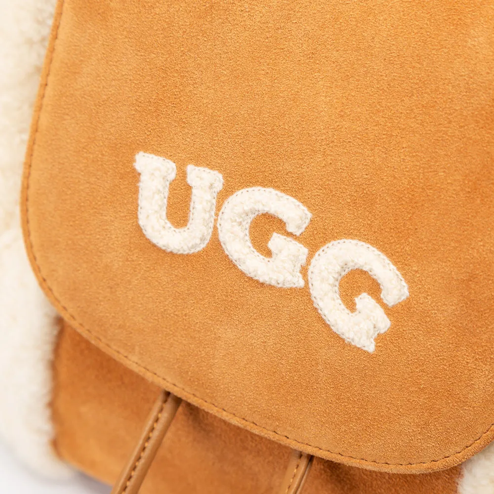 Ugg Pompom Fluffy Backpack