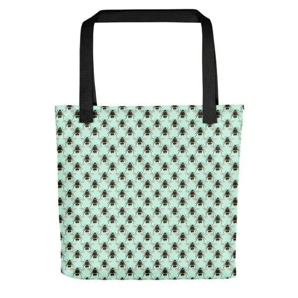 Unisex Bees Tote Bag Textiles by Robert Bowen