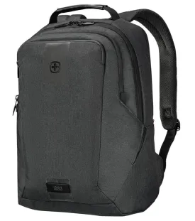 Wenger MX ECO Professional 16" Laptop Backpack with Tablet Pocket - Charcoal