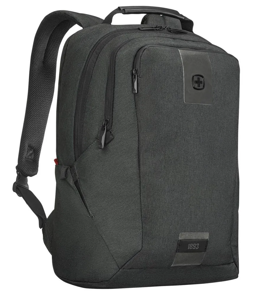 Wenger MX ECO Professional 16" Laptop Backpack with Tablet Pocket - Charcoal