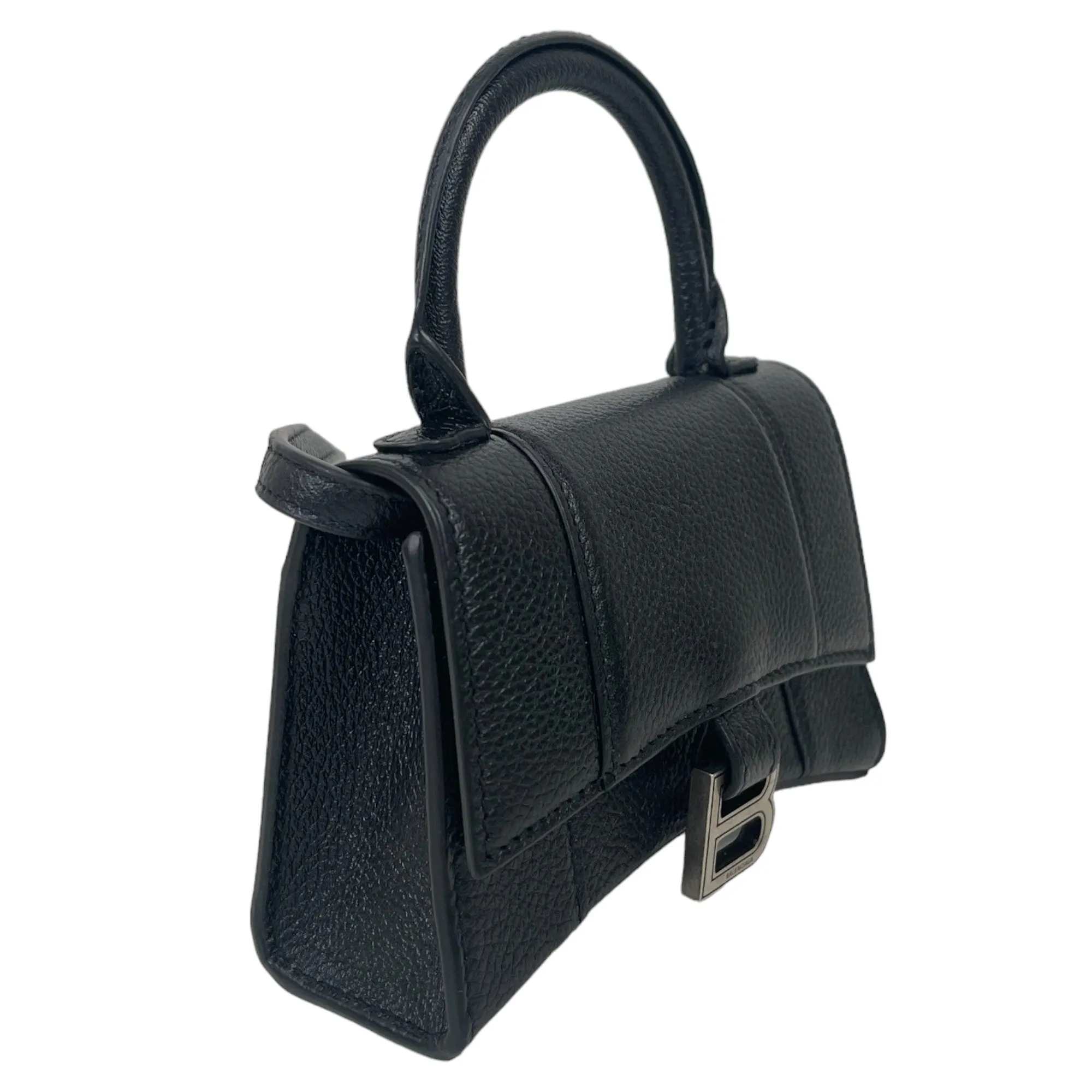 Women's Mini Hourglass Handbag Black